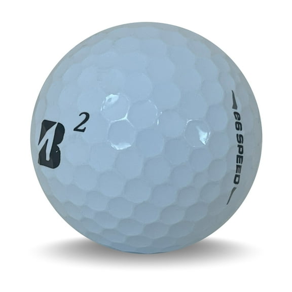 24 Bridgestone e6 Speed B Pristine Recycled Golf Balls, by Mulligan USA