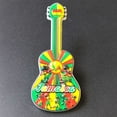 thumbnail image 2 of Imán 3D de resina para nevera, guitarra Jamaica, recuerdo, 2 of 3