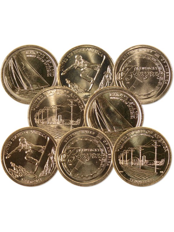 2022 P&D American Innovation Dollar 8 Coin Set Uncirculated