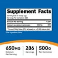 thumbnail image 2 of Nutricost Calcium Carbonate Supplement Powder, 500 Grams, 2 of 5