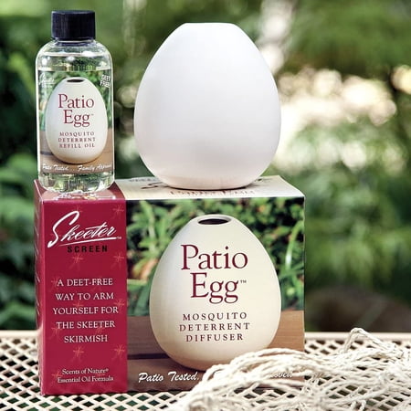 Skeeter Screen 90600 Patio Egg Mosquito Deterrent Diffuser