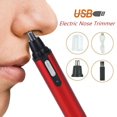 thumbnail image 2 of Tondeuse Électrique pour Poils de Nez Rasoir Multifonctionnel Rechargeable Outil de Soin du Visage, 2 of 5