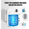 thumbnail image 3 of GPEH Indoor Bug and Mosquito Zapper with Blue Lights, White and Blue, 4 Count, 3 of 7