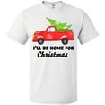 thumbnail image 3 of Inktastic I'll Be Home for Christmas Truck with Tree T-Shirt, 3 of 5
