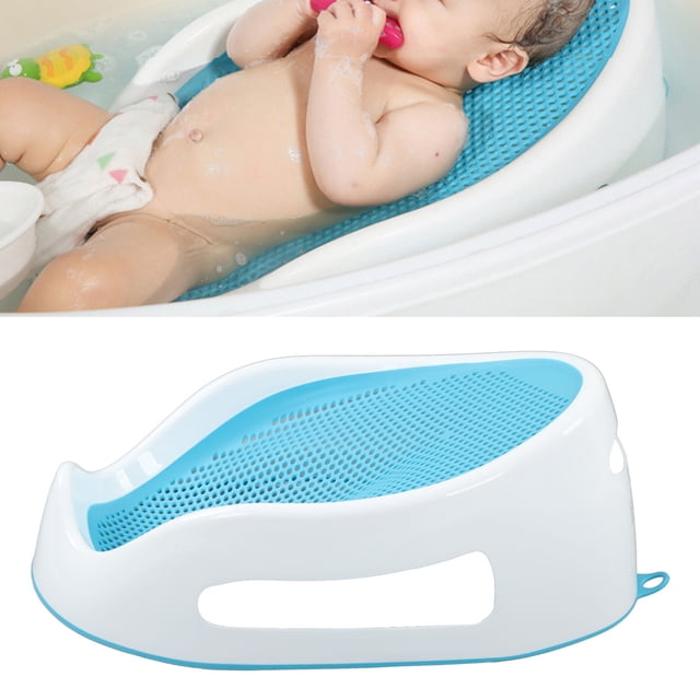 Soporte de Baño para Bebés TPE Silicona Suave Bañista para Recién Nacidos Soporte de Baño Ergonómico para Bebés con Malla Suave Al Tacto Ideal para Bebés Menores de 6 Anggrek Otros