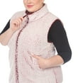 thumbnail image 5 of White Mark Women's Sherpa Outerwear Vest, 5 of 6