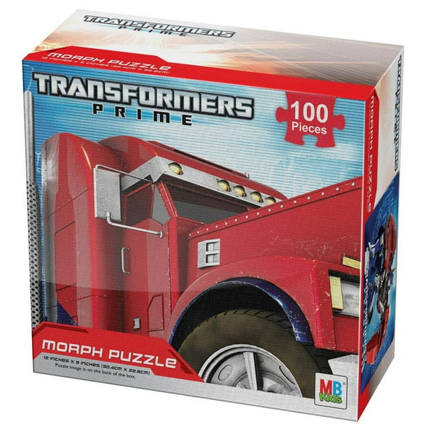 Transformers Lenticular 100 Piece Puzzle, Kids Puzzles by Cardinal