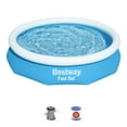 thumbnail image 3 of Bestway Fast Set 10’ x 26” Round Inflatable Pool Set, 3 of 5