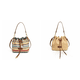 thumbnail image 1 of Bolso Tejido Paja para Mujer Playa Verano Con Cordón Viajes (multicolor), 1 of 8