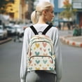 thumbnail image 7 of Quilted Backpack Fashion Backpack 10.23*5.11*12.59 Inch Women's Fashion Backpack Picnic Shopping Travel Out Sports backpack Nice Heart Pattern, 7 of 7