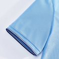 thumbnail image 6 of GEWSEY Men's Polo Shirts Classic Short Sleeve Polo T Shirts Cotton Pique Casual Summer Fashion Golf Shirt (Light Blue, XXL), 6 of 9