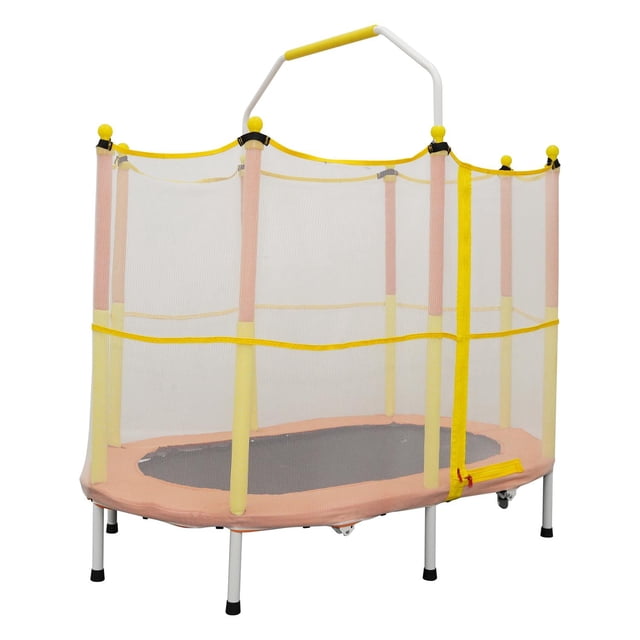Trampolín Fuxion Sports Oval Brincolín 106 cm Naranja Unitalla