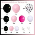 thumbnail image 3 of 112 PCS Balloon Set For Party Decorations Black Pink White Balloons Outdoor Wedding Party Decoration, 3 of 8