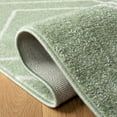 thumbnail image 5 of SAFAVIEH Adirondack Caitriona Geometric Runner Rug, Sage/Ivory, 2'6" x 18', 5 of 8
