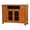 Medium, variant on American Heartland Oak Tall Deluxe Entertainment Console, Medium