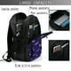 thumbnail image 4 of Fotbe Eggplant Mochila con Estampado y Puerto USB para Hombre y Mujer, Mochila Antirrobo, Mochila de Viaje, Mochila Escolar, Mochila Universitaria, 4 of 7