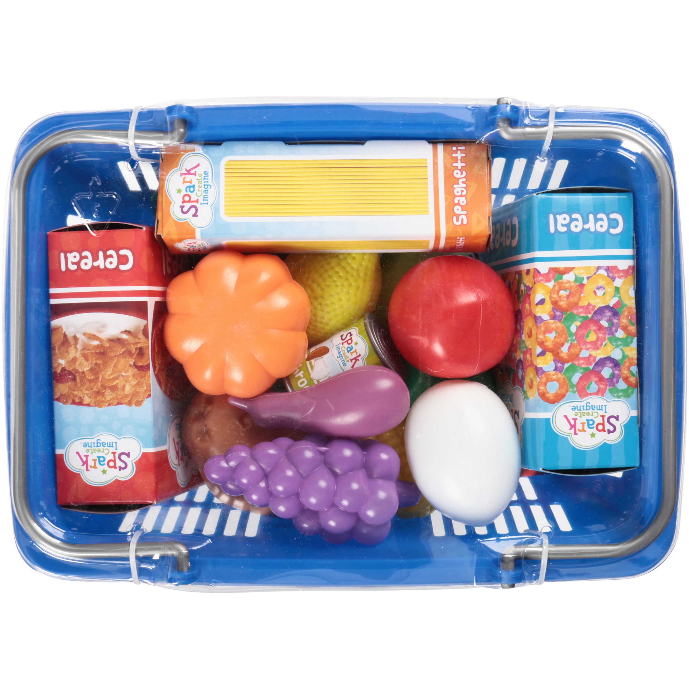 Spark Create Imagine™ Shopping Basket Play Food Set 25 pc. Pack - image 3 of 3