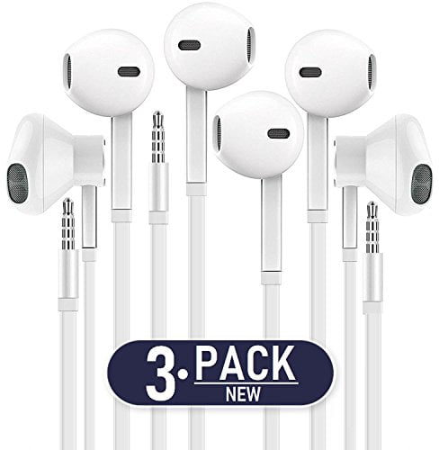 New  In-Ear HANDSFREE  EARPHONES with mic for iPhone ipods Androids 