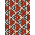 thumbnail image 1 of Ahgly Company Indoor Rectangle Patterned Red Abstract Area Rugs, 2' x 3', 1 of 6