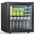 thumbnail image 1 of Refrigerador de bebidas Electactic 50 latas de 30 L con puerta de vidrio, 1 of 7