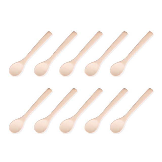 Yuarrent Paquete de 10 cucharas de pequeñas, utensilios de comedor para niños, cucharadita de miel, condimentos de cocina para condimentos de Mostrada tipo 7 Yuarrent HA059797-07B