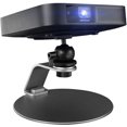 thumbnail image 1 of Movable Projector Stand With 38Mm Ball Head Tilt Adjustable, Portable Desktop Projector Mount For 3.5 Mm Inport Projectors Home Office And Outdoor, 1 of 6