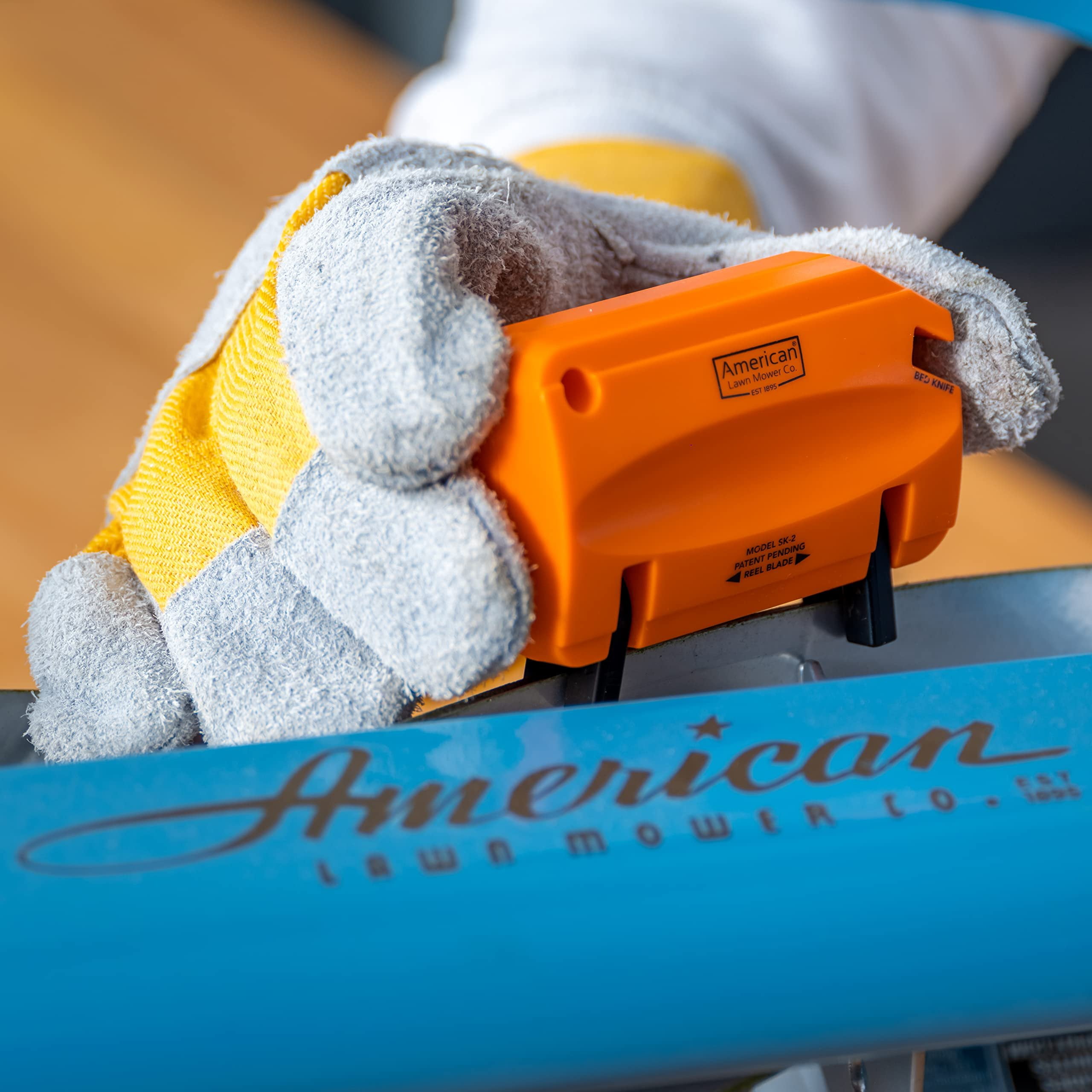 SK-1 Schärfset Für Spindelrasenmäher – Kompatibel Mit American, Great States, Earthwise, Manuell