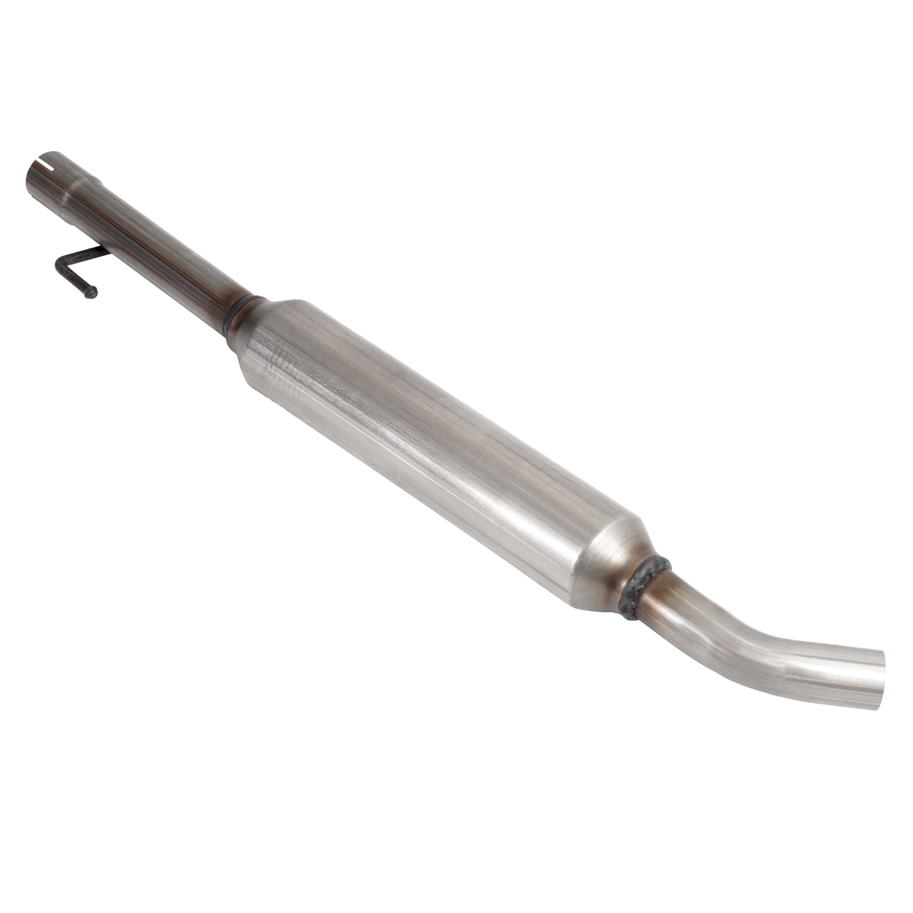 HECASA Exhaust System Assembly Compatible with 1997-2001 Honda CRV 409 Stainless Steel Silvery