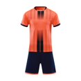 thumbnail image 2 of NAISIBABY Boys Sports Sets Clothes, Quick Drying Performance T-Shirt Basketball Shorts Athletic Outfits 2-Piece Orange 5T, 2 of 4