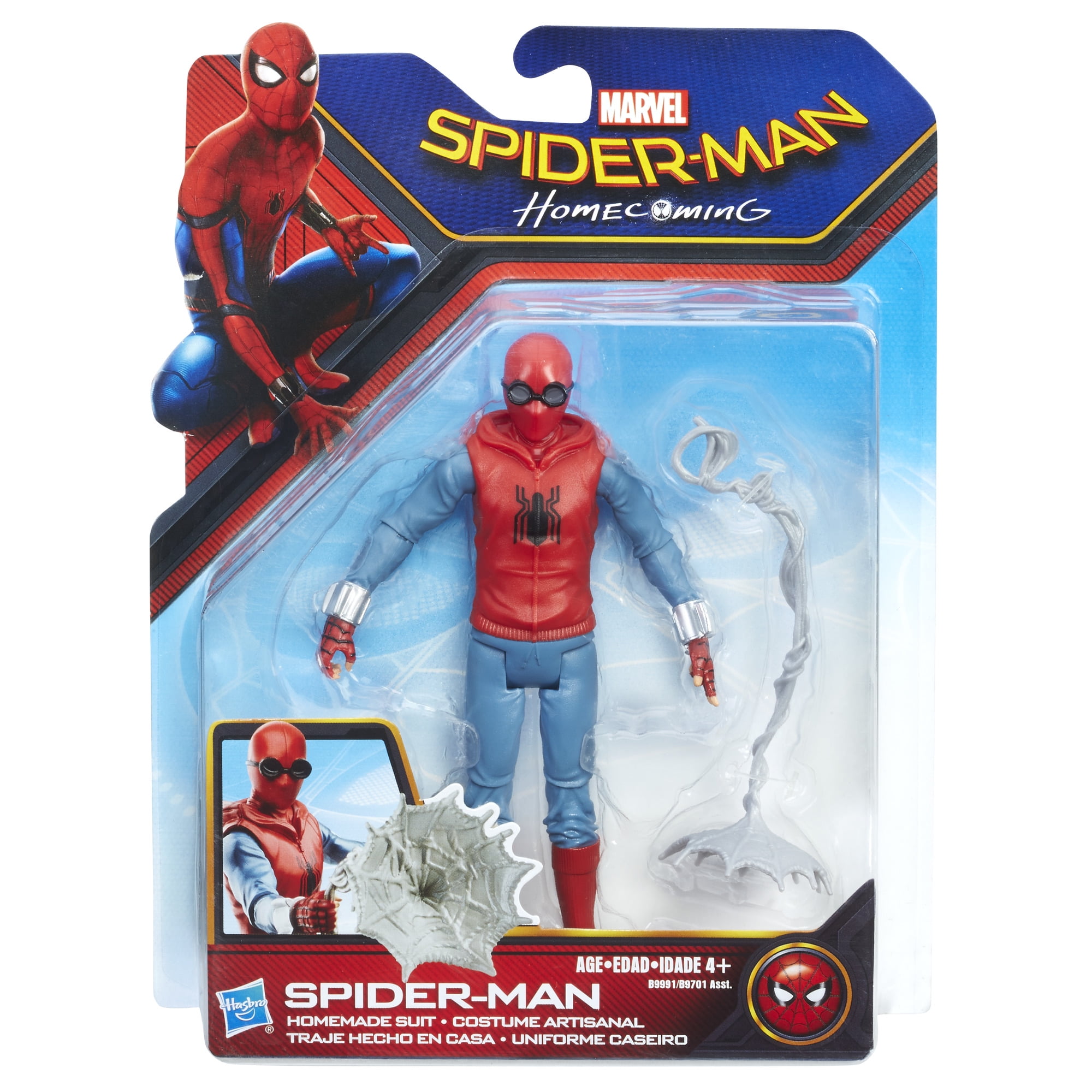 homemade spiderman action figure