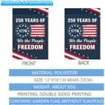 thumbnail image 3 of 250 Anniversary Flag Garden Flag Art Banner Farmhouse 12×18in, 3 of 6