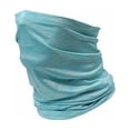 thumbnail image 4 of Camo Bandana Neck Gaiter for Sun Protection Breathable UV-Blocking Face Cover Scarf for Hiking Cycling Fishing Skiing Running Unisex Lightweight Stretchable Fabric,Blue, 4 of 4