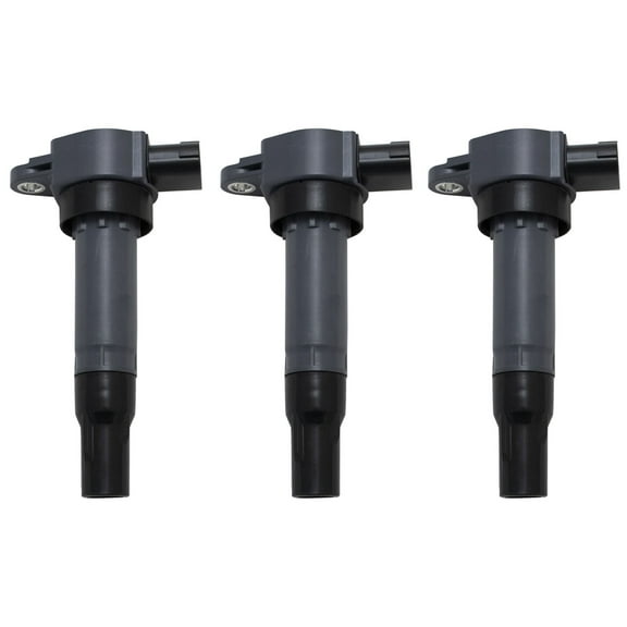 TRQ 3 Piece Engine Spark Ignition Coil Kit Direct Fit for Smart Fortwo ICA64270