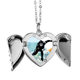 thumbnail image 1 of Deporte de invierno Patinaje de velocidad de los atletas masculinos Alas de ángel collar colgante regalo de moda Unbranded M, 1 of 3