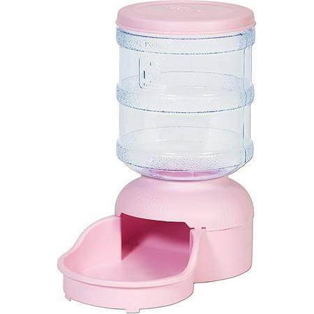 Petmate Le Bistro Gravity Pet Feeder - Pink