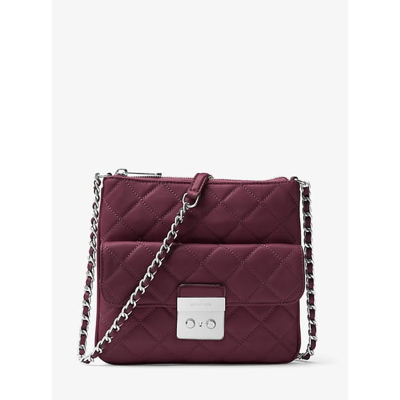 Sloan Medium Quilted-Leather Crossbody Bag - Plum - 30F6ASLM2L-633