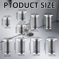 thumbnail image 4 of GUANJUN 304 Stainless Steel Floor Drain Strainer, Multi Size Mesh Waste Catcher, Anti Clog Drain Filter For Kitchen Sink Bathtub Shower Floor, 4 of 5