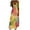 G-Multicolor, variant on Womens Boho Floral Printed Dress Summer Sleeveless Adjustable Strap Beach Long Dress F-Black