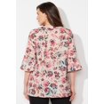 thumbnail image 4 of Catherines Women's Plus Size Petite Georgette Pintuck Blouse, 4 of 5