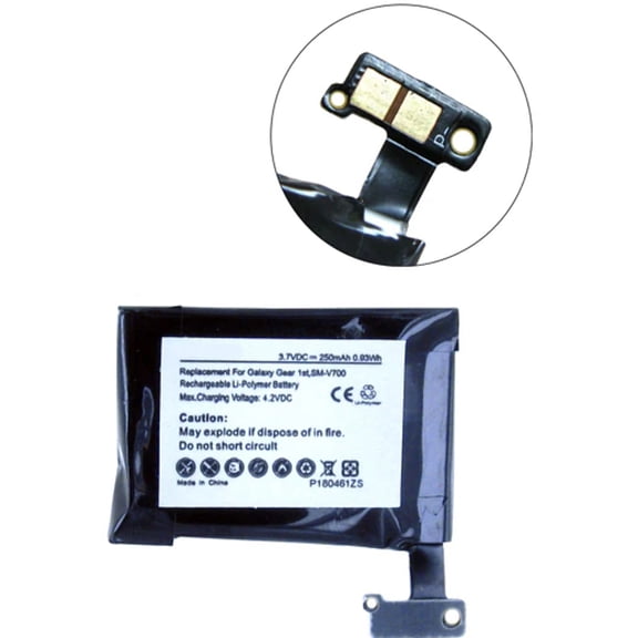 Batteries N Accessories BNA-WB-P676 Smartwatch Battery - Li-Pol, 3.8V, 250 mAh, Ultra High Capacity Battery - Replacement for Samsung SM-V700 Battery