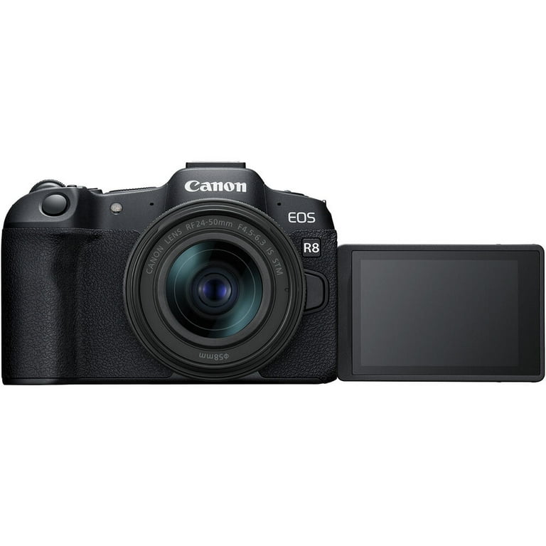 Canon EOS R8 Full-Frame Mirrorless Camera with RF 24-50mm f Canon EOS R8 Full-Frame Mirrorless Camera with RF 24-50mm f