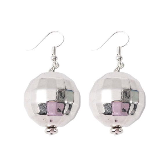 Vintage Disco Ball Dangle Earrings For Women Boho Round Drop Earrings Cool Birthday Gift Day Valentines Jewelr Anniversary