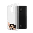 thumbnail image 2 of FINCIBO Soft TPU Clear Case Cover for LG Stylo 5 Q720 6.2" 2019, Tricolor Pembroke Welsh Corgi Dog, 2 of 3