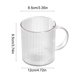 thumbnail image 2 of 400ml Transparente Conjunto de Vasos para Enjuague Bucal con Asa de Plástico de Alta Estética - Blanco, 2 of 6