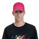thumbnail image 4 of Fotbe Light Purple Glitter Gorro Clásico de Béisbol, Gorra Ajustable con Broche Snapback, Gorro de Exterior de Algodón Suave, 4 of 6