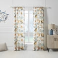 thumbnail image 5 of Greenland Home Fashions Kona Coastal Paradise Curtain Panels, Set of 2, 84" L, 5 of 7
