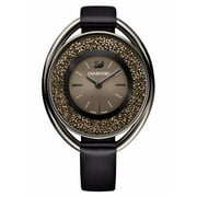 Swarovski Women's Crystalline Oval Black-Tone Watch 5158517