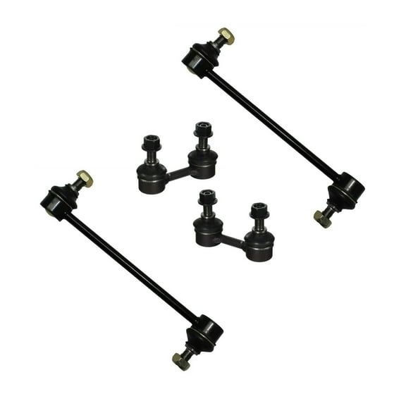 4 Pc Suspension Kit Front & Rear Sway Bar End Links