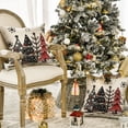 thumbnail image 2 of Sm:)e Winter Christmas Trees Outdoor Throw Pillow Cover 18x18 Inch Set of 2, 2 of 7