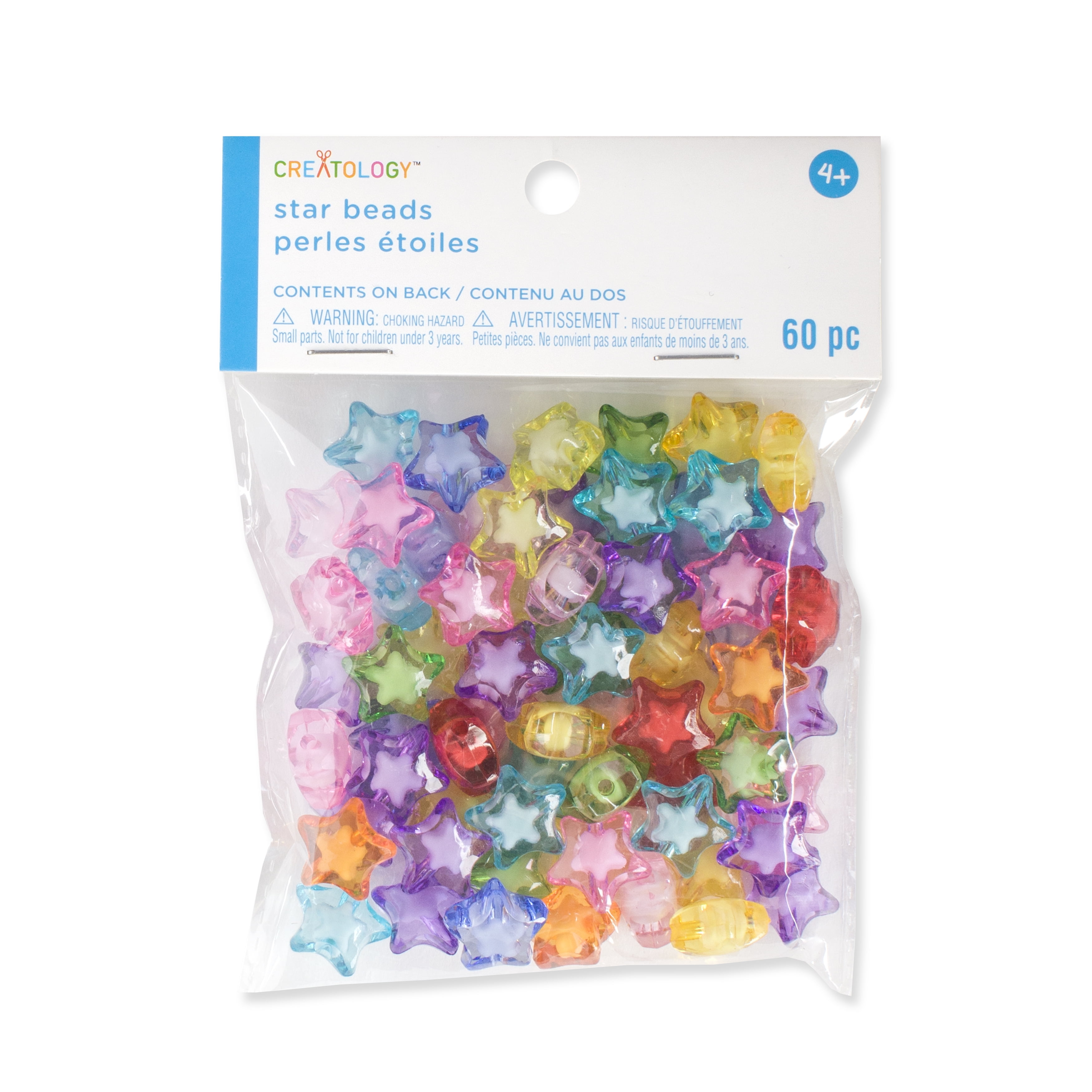 12 Packs: 60 (720 total) Star Beads by Creatology™